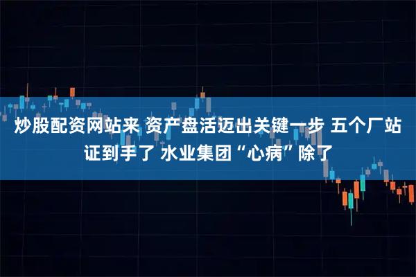 炒股配资网站来 资产盘活迈出关键一步 五个厂站证到手了 水业集团“心病”除了